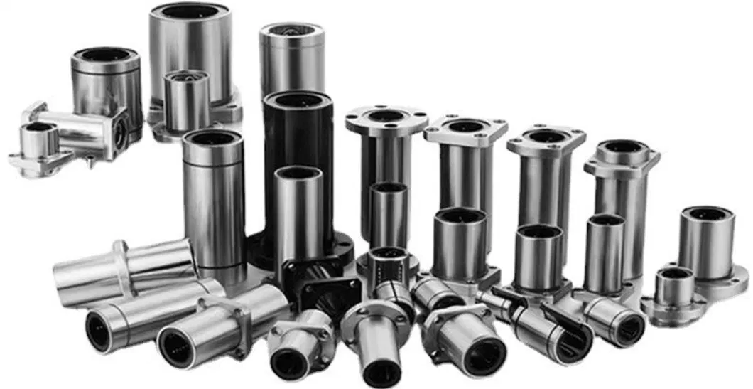 Double-Wide-Middle Flanged Type Linear Motion Ball Bearings
